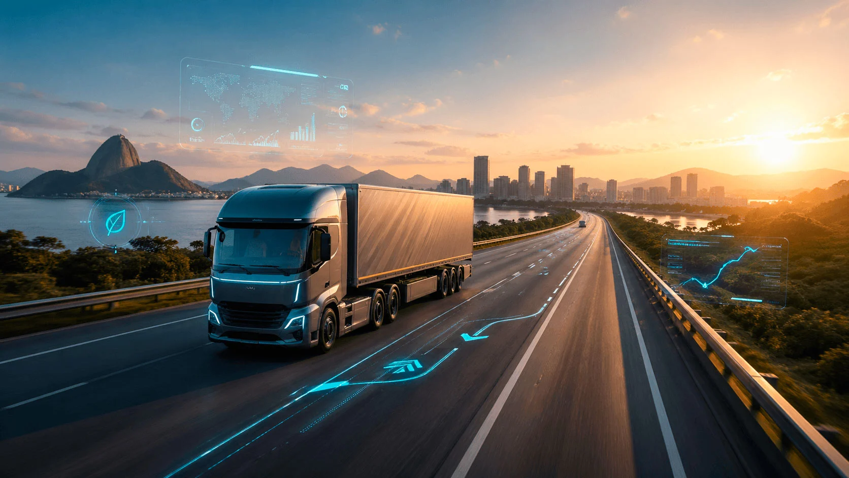 O futuro do transporte rodoviário no Brasil: cenário, riscos e oportunidades