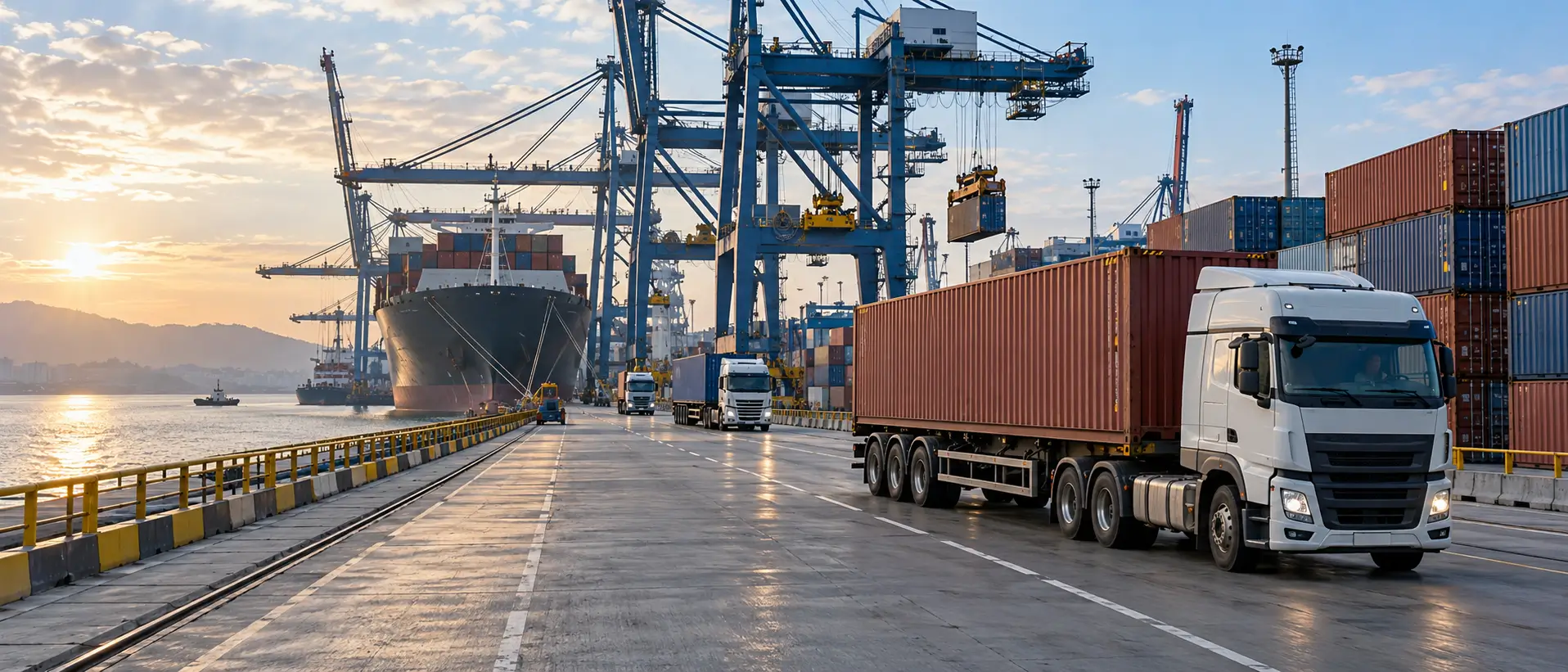Transporte de cargas para portos: prazos, riscos e boas práticas