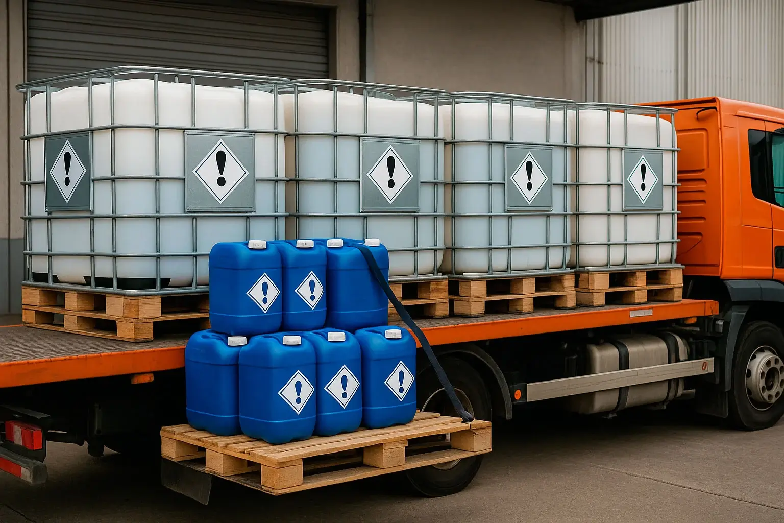 Transporte de Produtos Químicos Não Perigosos (NÃO ADR): requisitos, documentação e melhores práticas